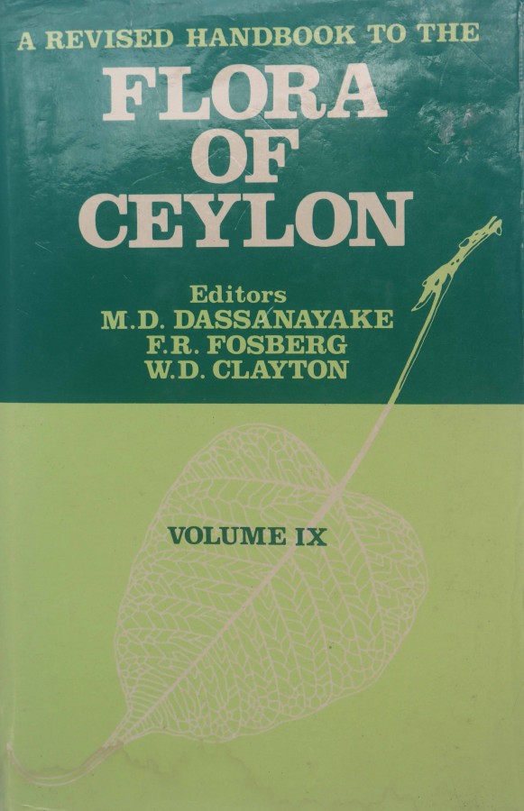 HB29 - A Revised Handbook to the Flora of Ceylon Vol - IX